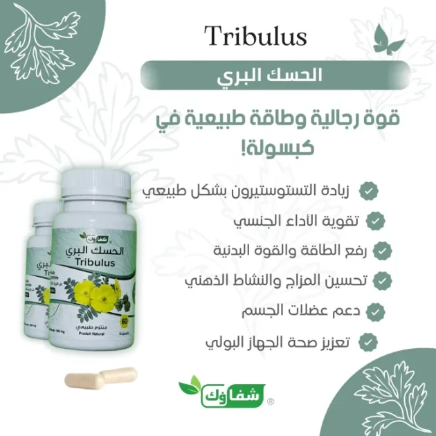 كبسولات الحسك البري (TRIBULUS)